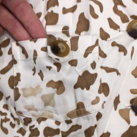 Women's Carole Little Petite button down top - Picture 7 of 8